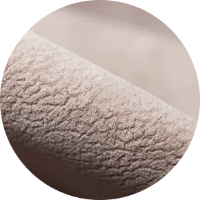 Плотный ворс мебельной ткани с формулой Antistain®